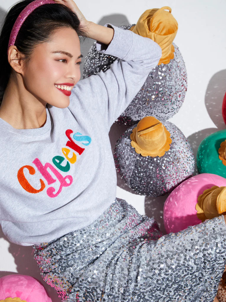 Cheers Multi Color Sweatshirt