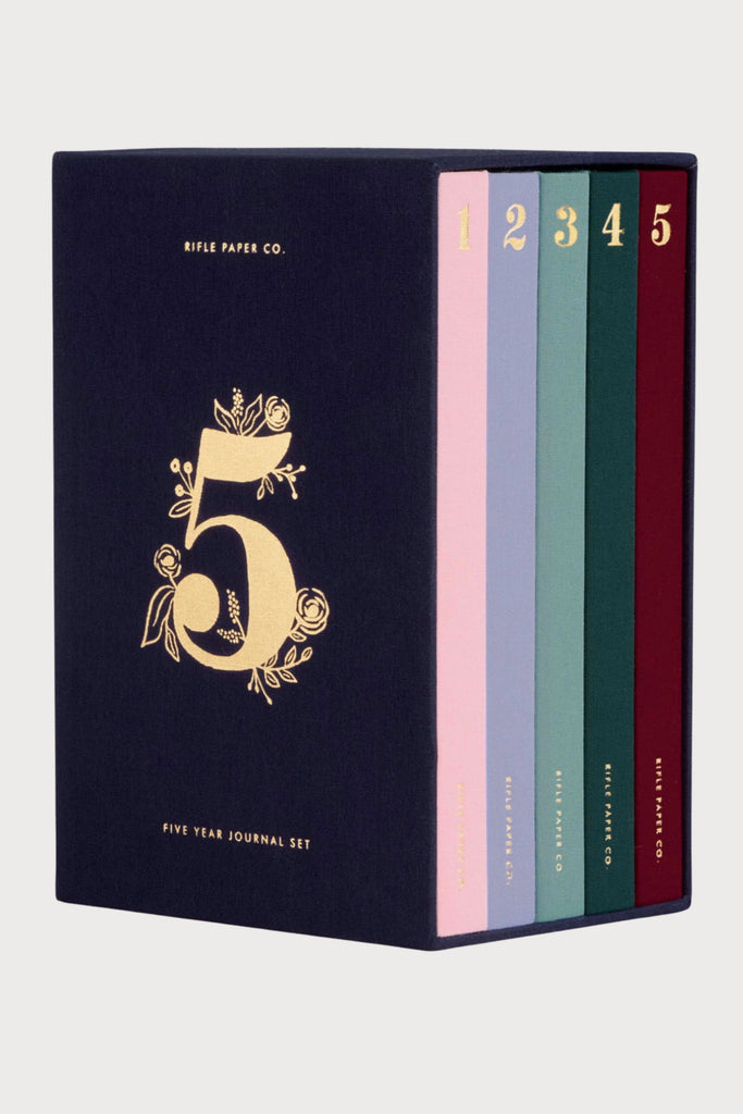 Rifle Paper Co. 5 year hard cover journals