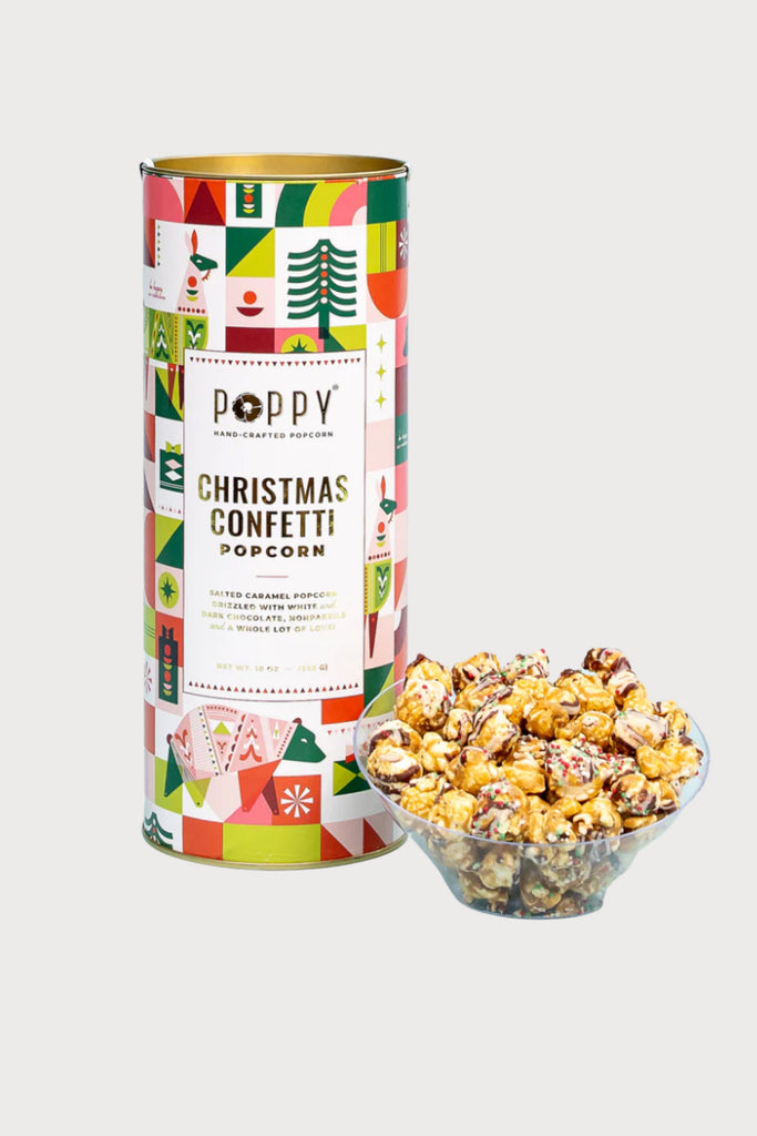 Poppy Popcorn Holiday Cylinder 2023