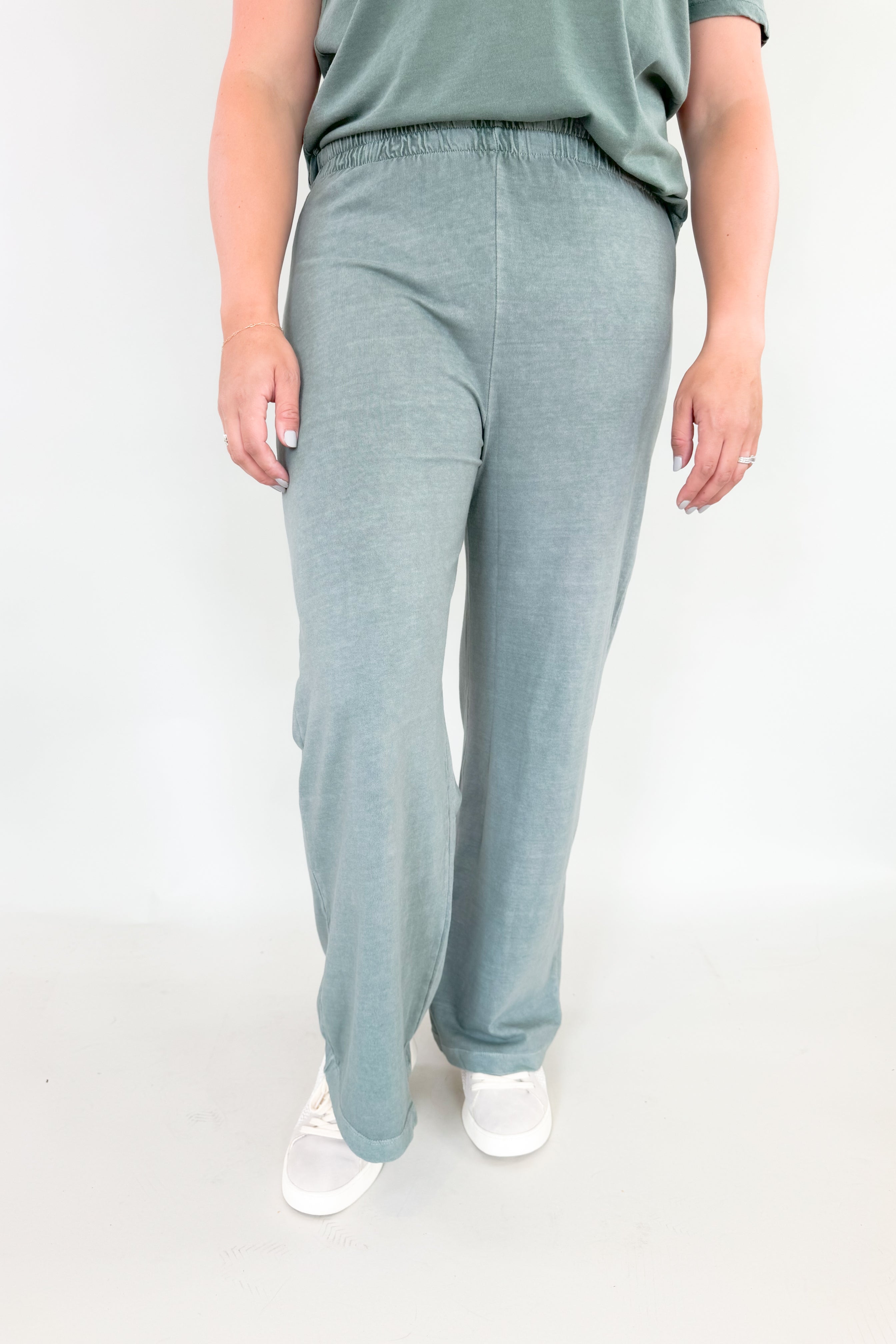 Aster Organic Cotton Wide Leg Pant