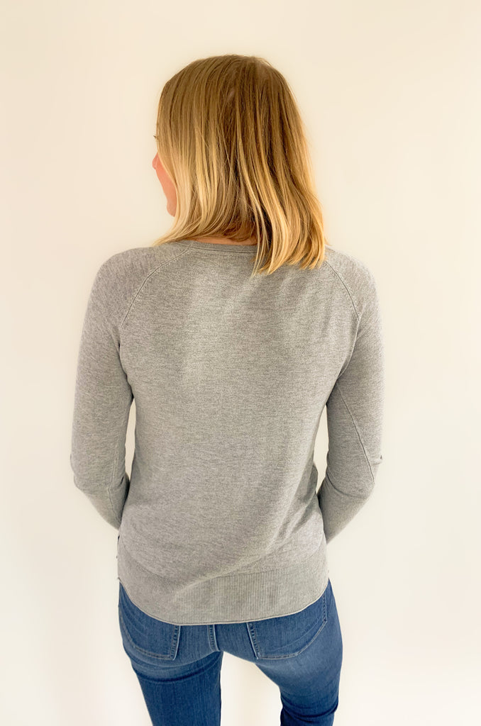 The Camille Lightweight Classic Sweater is amazing on its own, but also is great for layering! It's extremely soft and lightweight, making a great option for early fall. It comes in three amazing colors to complete any look!