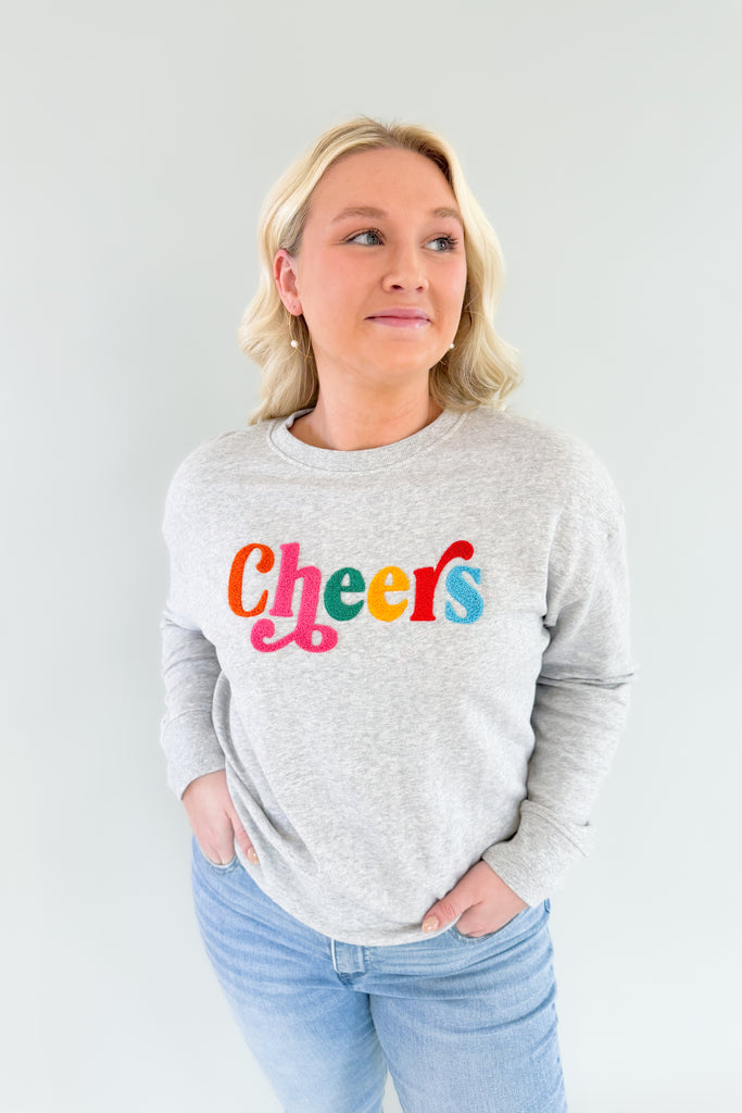 Cheers Multi Color Sweatshirt