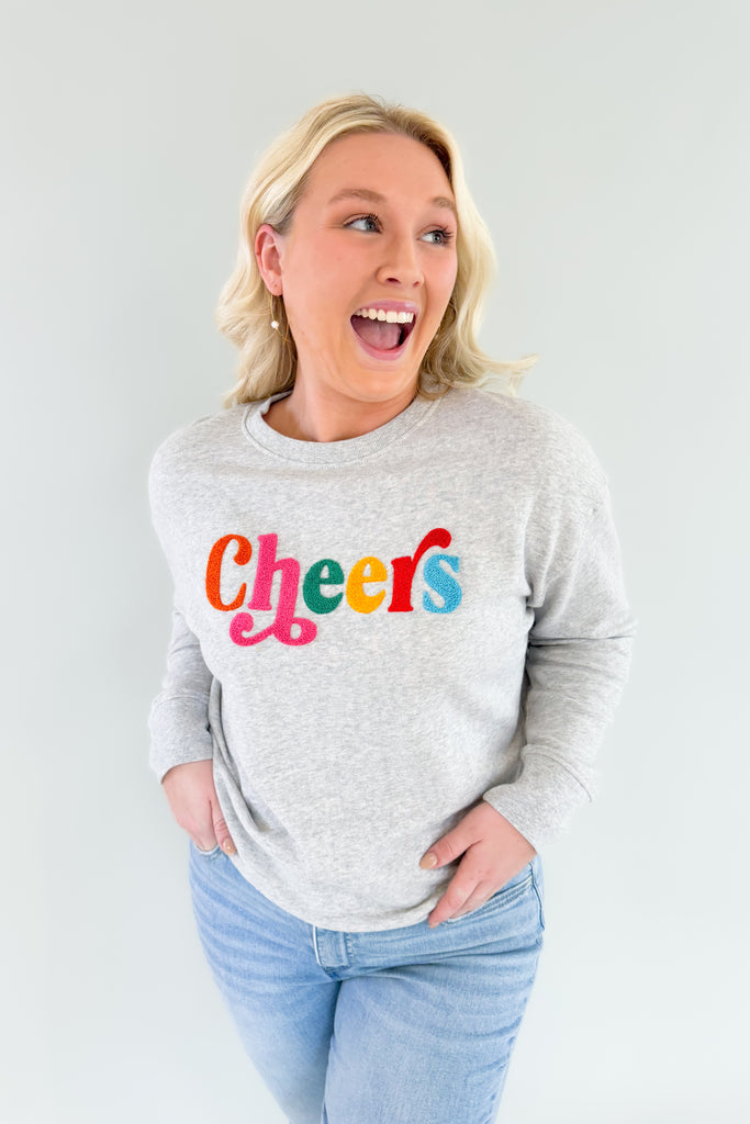 Cheers Multi Color Sweatshirt