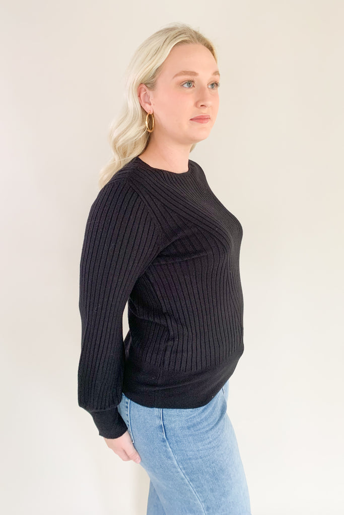 Update your wardrobe with this stylish Liverpool Crewneck Sweater featuring a Transfer Rib Detail for an on-trend look. Perfect for any occasion, this sweater is fashionable, comfortable, and sure to last. It is one of those pieces you will reach for every year to wear on its own or layer under your favorite jacket. 