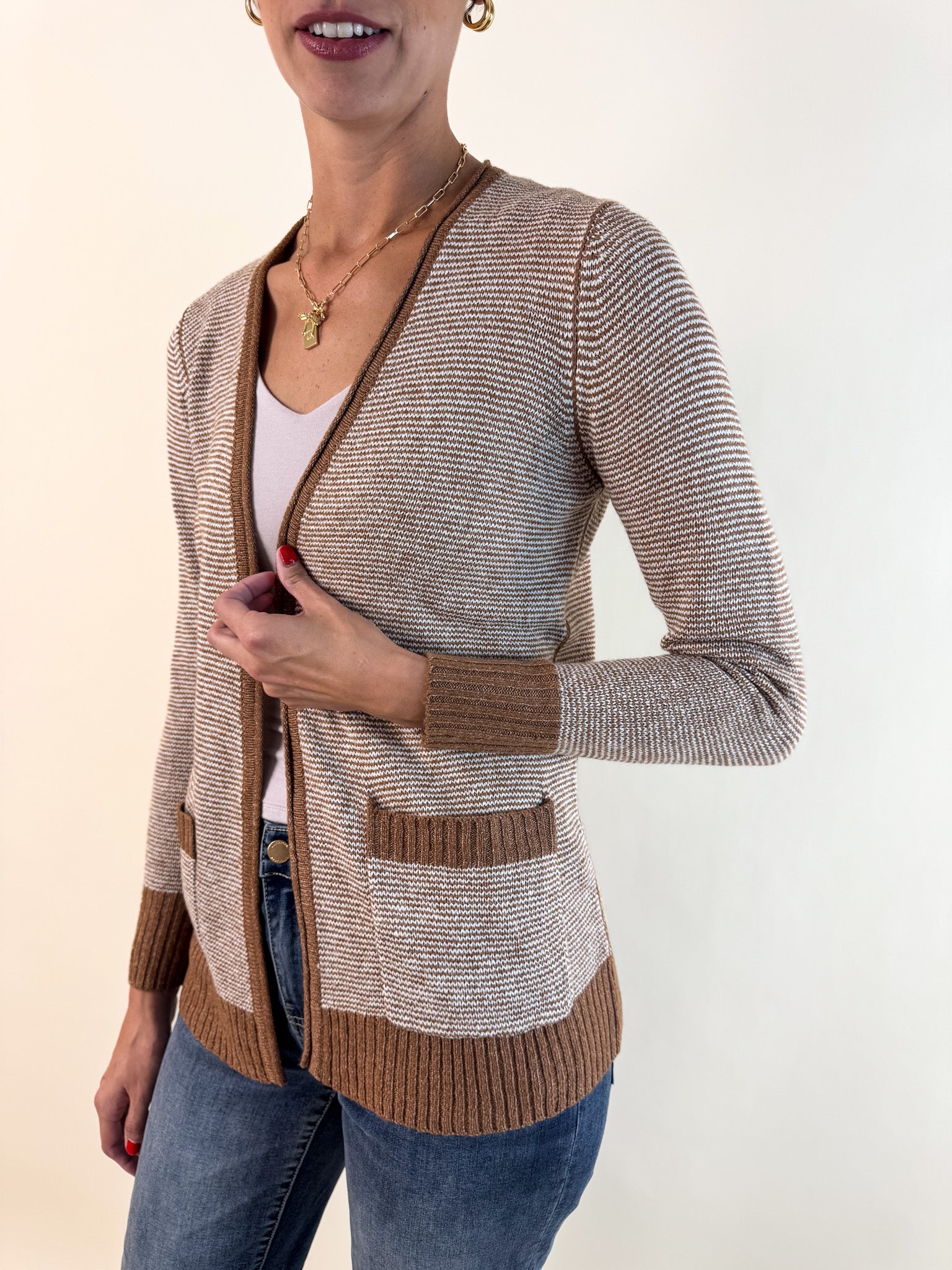 トップス ysssstein Gradation Pleats Cardigan S ys様専用ssstein Gradation Pleats Cardigan S