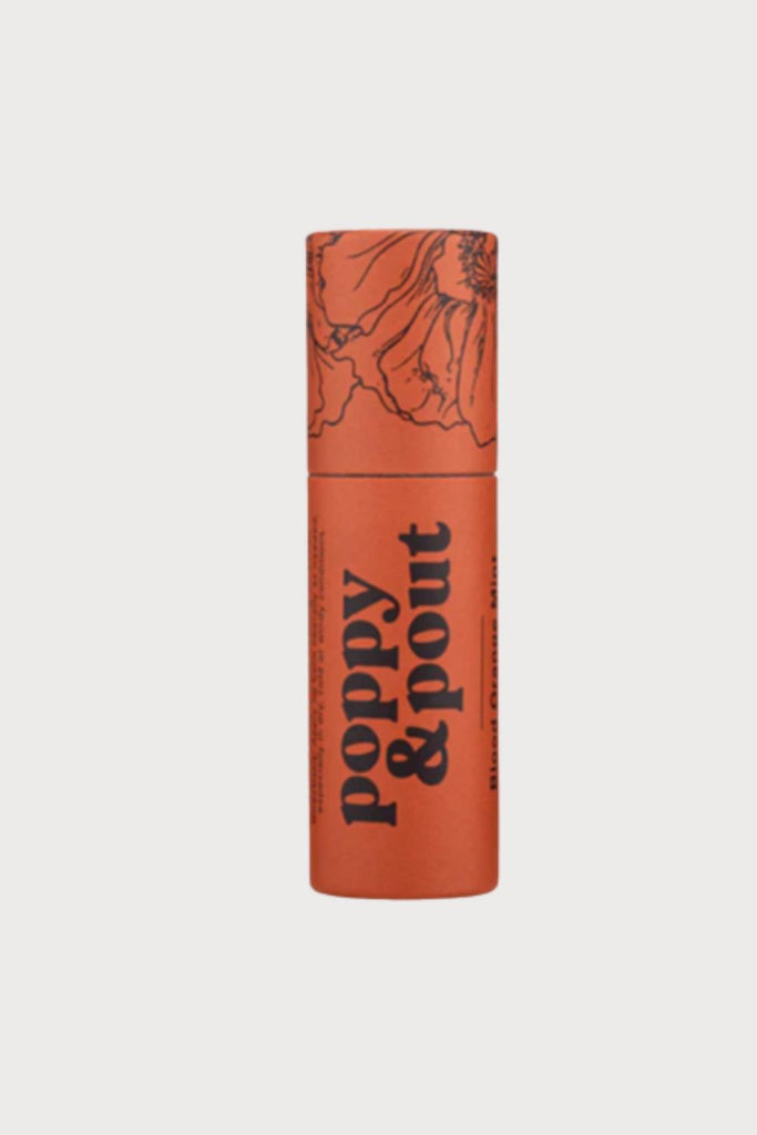 The Poppy and Pout Lip Balm is not your average lip balm. Each flavor has a subtle, sweet scent and is 100% natural. The Organic Coconut Oil, Ethically Sourced Beeswax, and Vitamin E infused in each balm will keep your lips hydrated for hours!