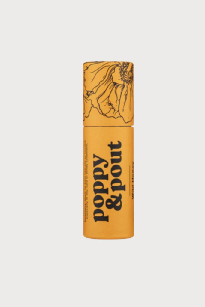 The Poppy and Pout Lip Balm is not your average lip balm. Each flavor has a subtle, sweet scent and is 100% natural. The Organic Coconut Oil, Ethically Sourced Beeswax, and Vitamin E infused in each balm will keep your lips hydrated for hours!