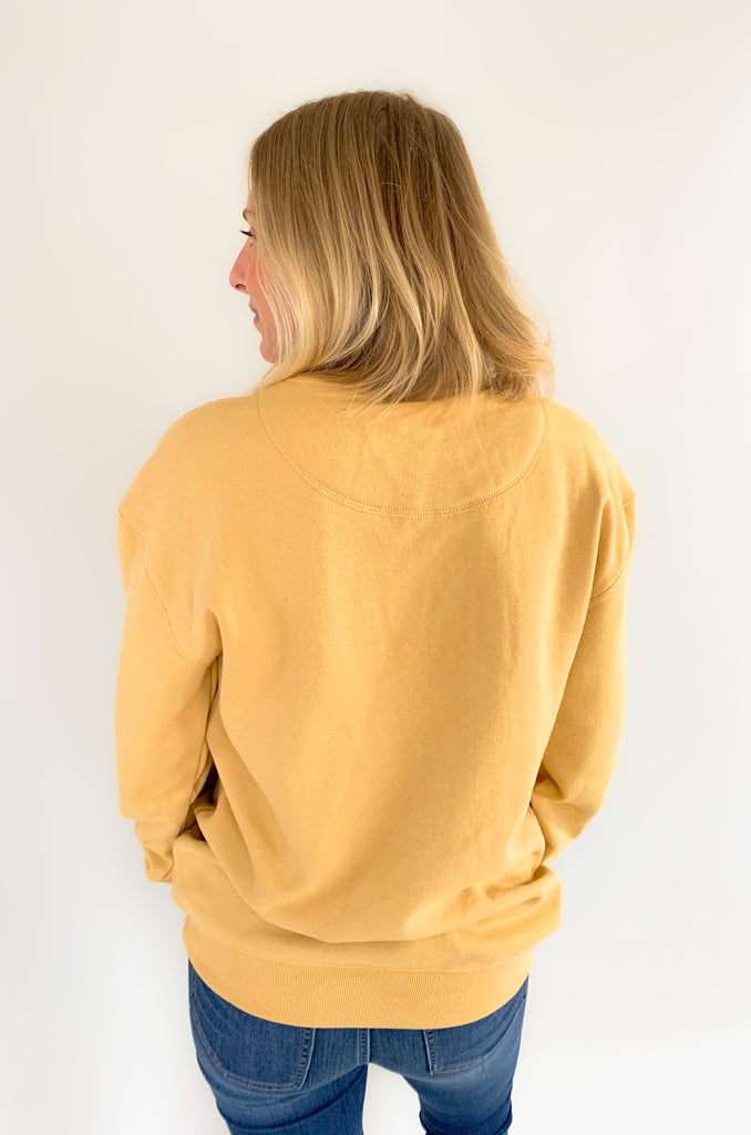 The U of I Vintage 81 Emboss Crewneck is designed with a fun, vintage-inspired look that's cute and cozy for game day! This classic crewneck features a raised embossed logo on the front that's so unique. You cannot find crewnecks like these just anywhere! Add some of our favorite Iowa accessories and you are ready for your next tailgate.
