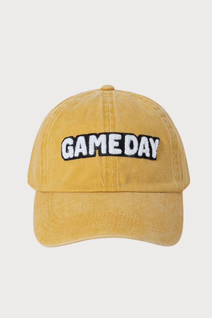 The Game Day Chenille Patch Baseball Cap in Yellow is perfect for Iowa Fans! The colors are great and it's very comfortable for all-day wear. 