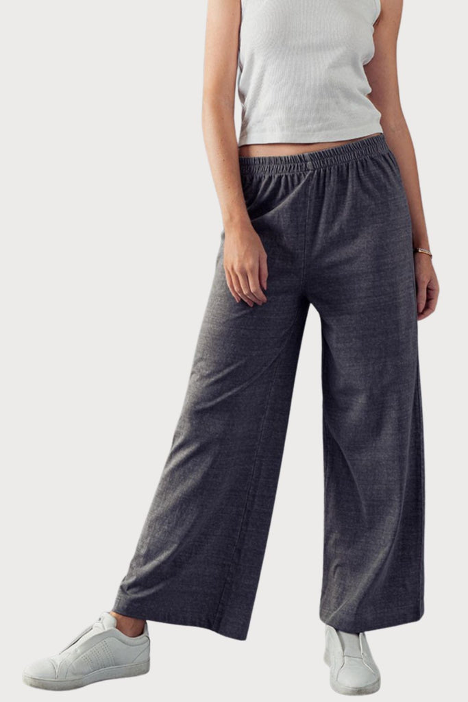 The Aster Organic Cotton Wide Leg Pant is a new favorite! It has the same amazingly soft cotton fabric as some of our Z SUPPLY styles and lightweight feel to it. They are perfect for looking cute at home, or heading out and about. The wash is very pretty too. It has a unique vintage appearance it, creating a fun trendy look!