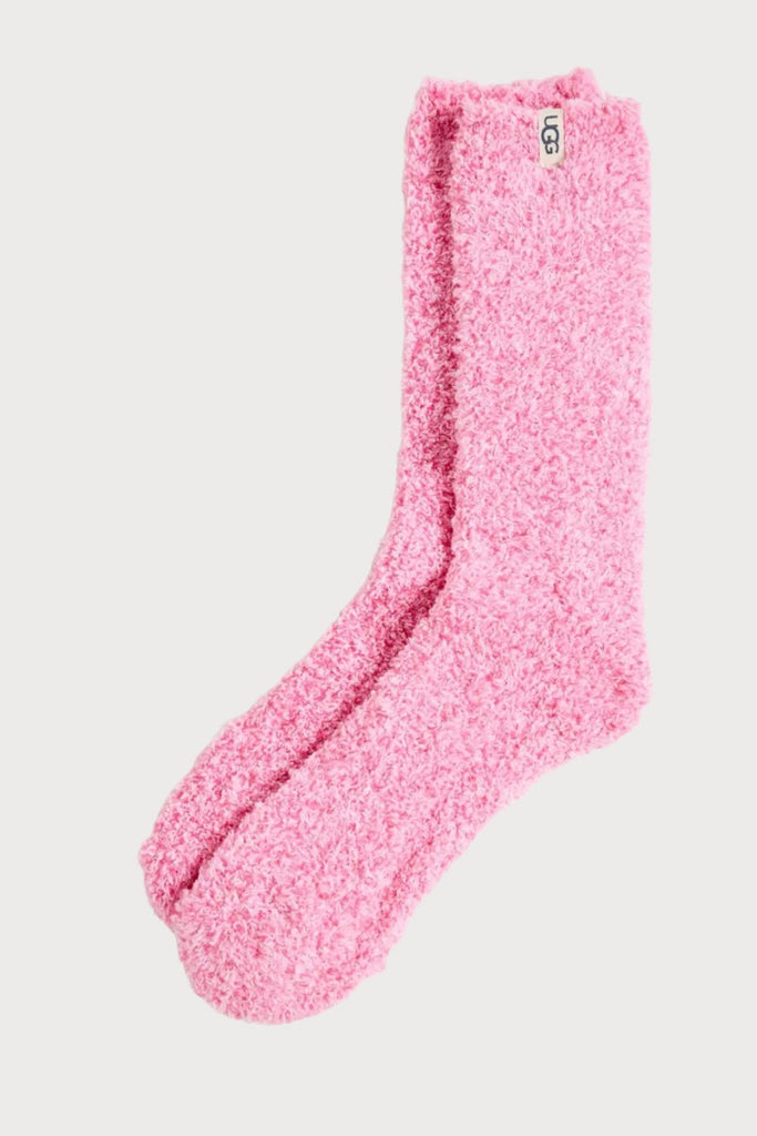 The Darcy Cozy Crew Sock is an all time favorite from UGG! Everyone loves some fuzzy socks for fall and winter! The fabric is so soft and the colors are amazing. Choose between cream, meadow pink,  blue lotus, and charcoal