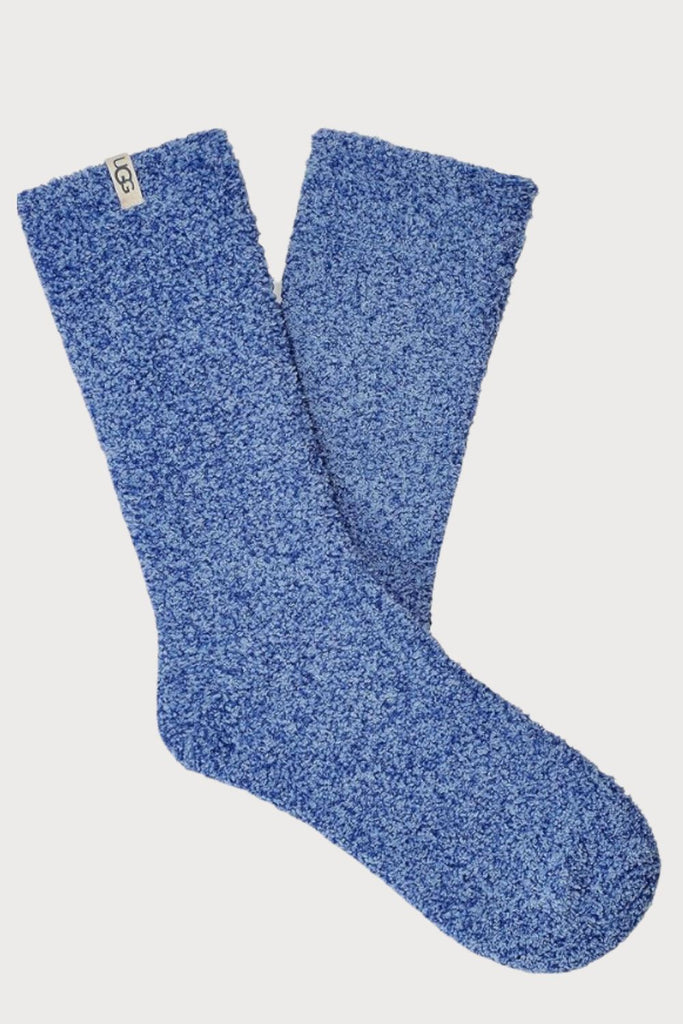 The Darcy Cozy Crew Sock is an all time favorite from UGG! Everyone loves some fuzzy socks for fall and winter! The fabric is so soft and the colors are amazing. Choose between cream, meadow pink,  blue lotus, and charcoal