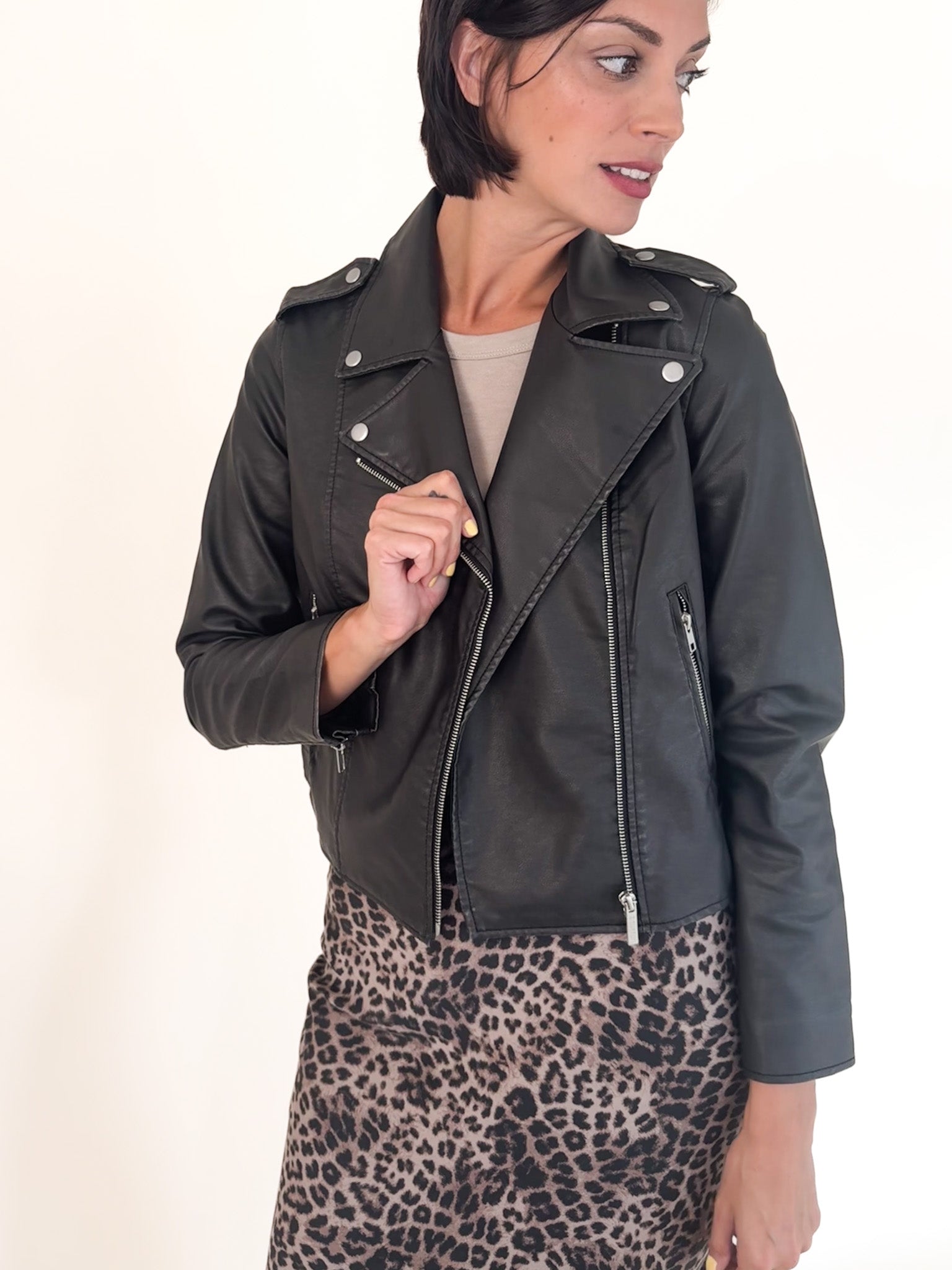 Z SUPPLY] Alchemy Moto Faux Leather Jacket – Katsch Boutique