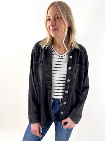 Z Supply] All Day Knit Denim Jacket – Katsch Boutique