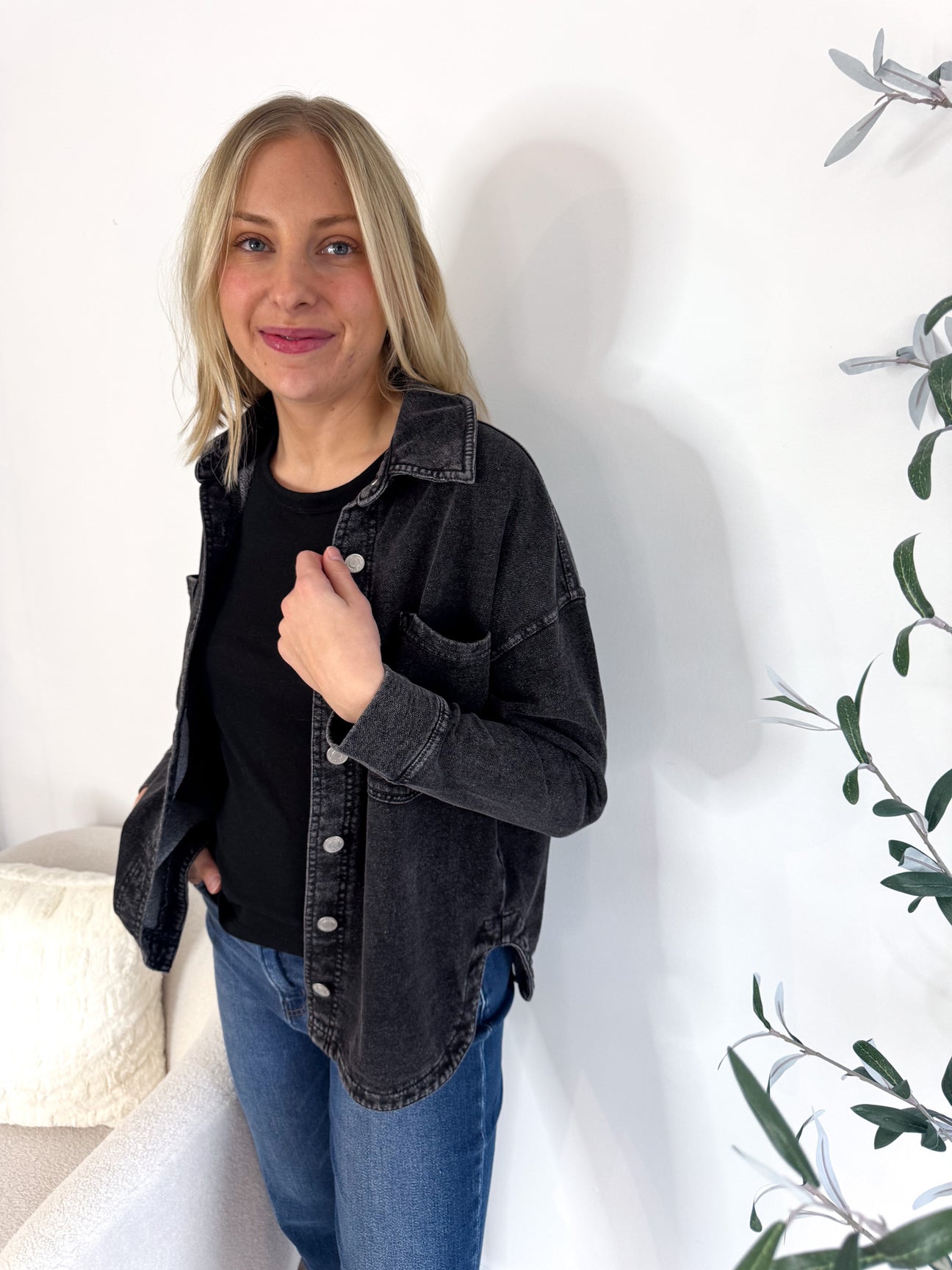 Z Supply] All Day Knit Denim Jacket – Katsch Boutique