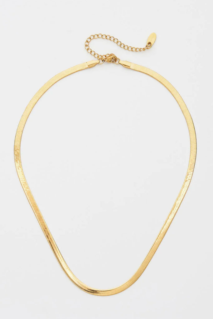 Great on her own or in a gathering, the Snake Necklace is the talk of the party. You won't stop wearing it because it is the best layered or by itself. Made by Brenda Grands, this style is amazing quality and built to last. 