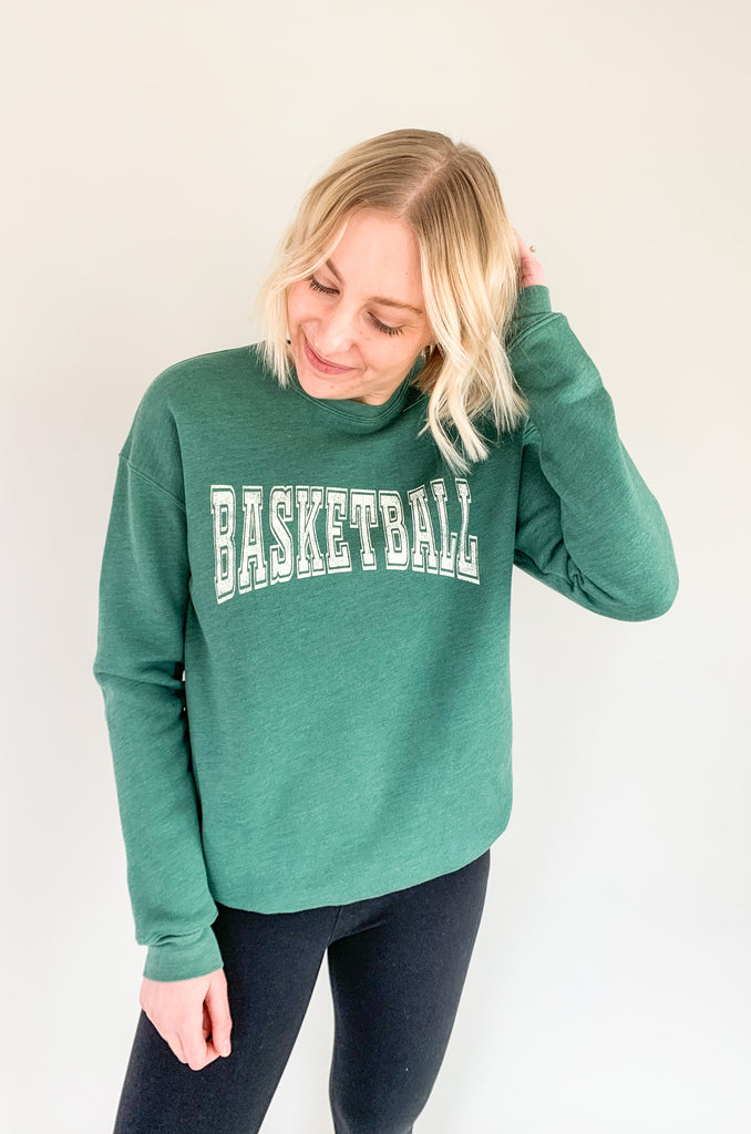 Get gamely ready with our new Basketball Graphic Pullover! It is perfect for every gal on-the-go and from one of our bestselling vendors! The fabric is ultra cozy and washes so well. You will be reaching for it again and again! Get gamely ready with our new Basketball Graphic Pullover! It is perfect for every gal on-the-go and from one of our bestselling vendors! The fabric is ultra cozy and washes so well. You will be reaching for it again and again! 