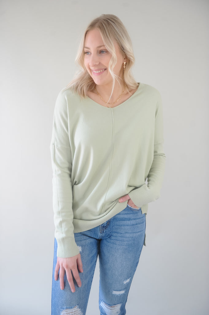 The Sweet Celina II V Neck Tunic is an amazing style by one of our favorite vendors, Dreamers. The fabric on these lightweight sweaters is so soft and dreamy! Plus, these special colors are perfect for the new season. The best part, you can wear them with leggings and still look good. 