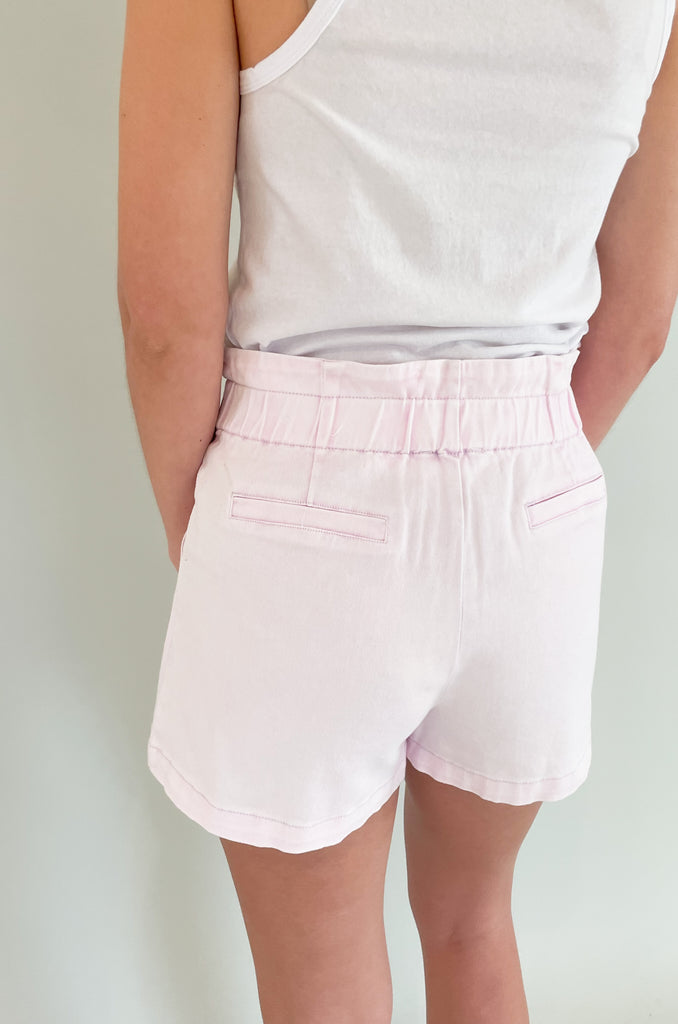 We love a fun statement bottom! It's a nice way to play with your style, plus these are super comfortable. The Paperbag Zipper Front Shorts are very stretchy with an elastic waistband. They do have a zipper fly as well. You can easily dress them up or down all season long!