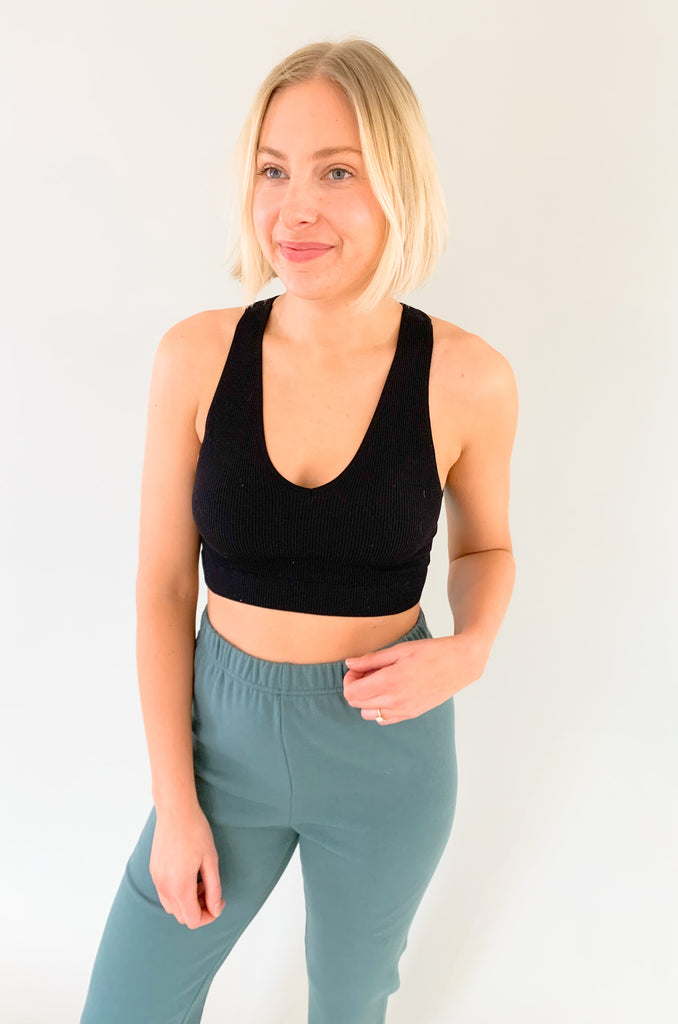 These Ribbed Racerback Removable Pad BRAMIS are so comfortable and easy to wear under everything. With built-in pads, you don't have to worry about coverage. They are stretchy and fit a wide range of bust sizes as well. These Ribbed Racerback Removable Pad BRAMIS are so comfortable and easy to wear under everything. With built-in pads, you don't have to worry about coverage. They are stretchy and fit a wide range of bust sizes as well. 