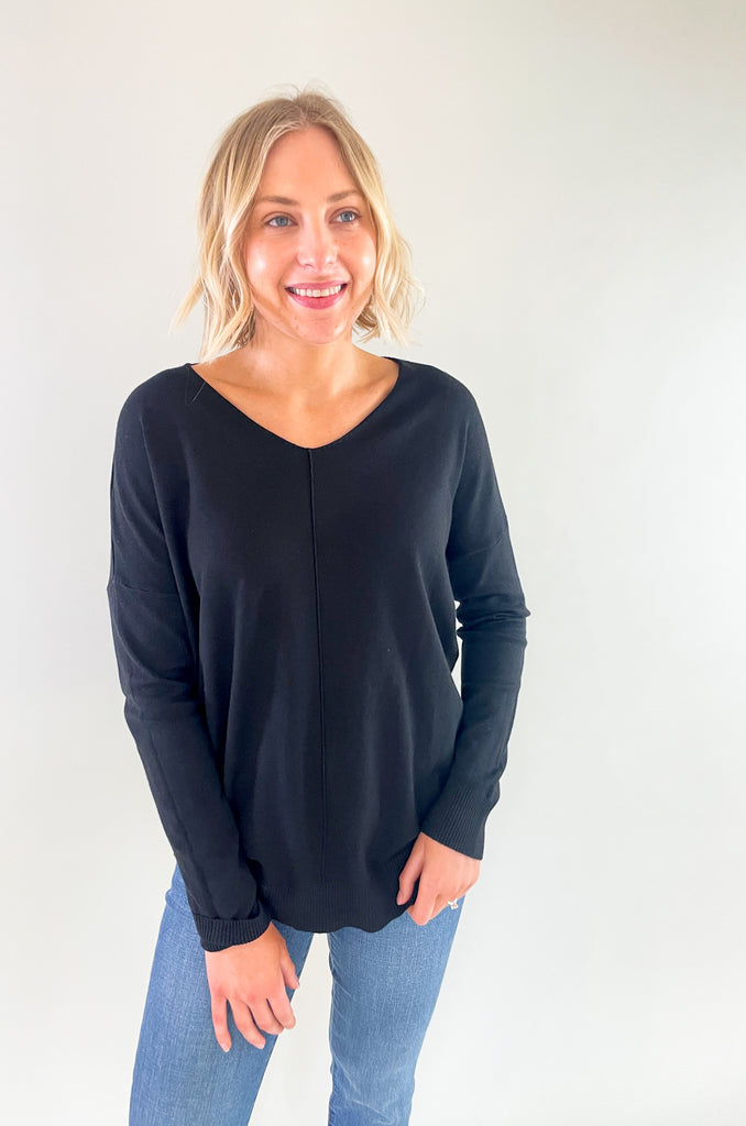 The Sweet Celina II V Neck Tunic is an amazing style by one of our favorite vendors, Dreamers. The fabric on these lightweight sweaters is so soft and dreamy! Plus, these special colors are perfect for the new season. The best part, you can wear them with leggings and still look good. 