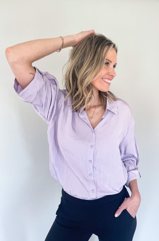 Elevated button ups are a hot trend this season, which is why we are absolutely loving the Tessa Texture Button Up Blouse. It comes in two amazing colors and has all of the details. This blouse is lightweight and comfortable, but also looks polished. 