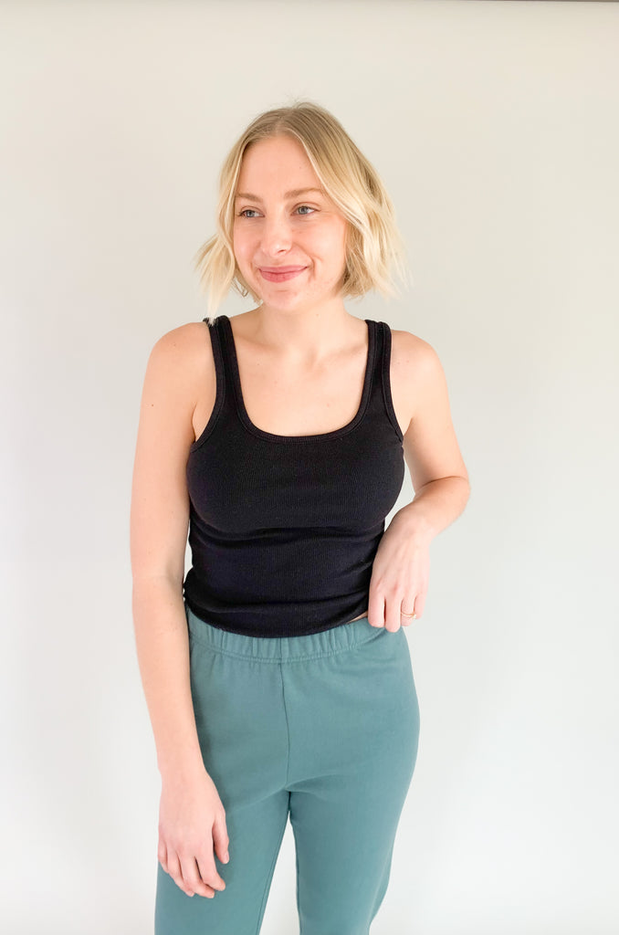 Basics make a wardrobe and this [Z SUPPLY] Audrey Rib Tank is a great addition. You can wear it all year layered under your favorite jackets and cardigans, but also on its own during the warmer months. The fabric is ultra soft and elevated, built to last too. You cannot go wrong with this Z SUPPLY favorite!